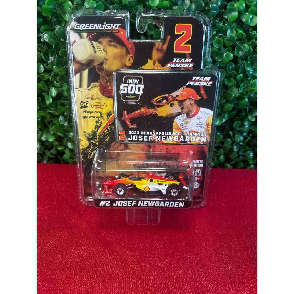#2 Josef Newgarden IndyCar Toy - Red, Yellow, White